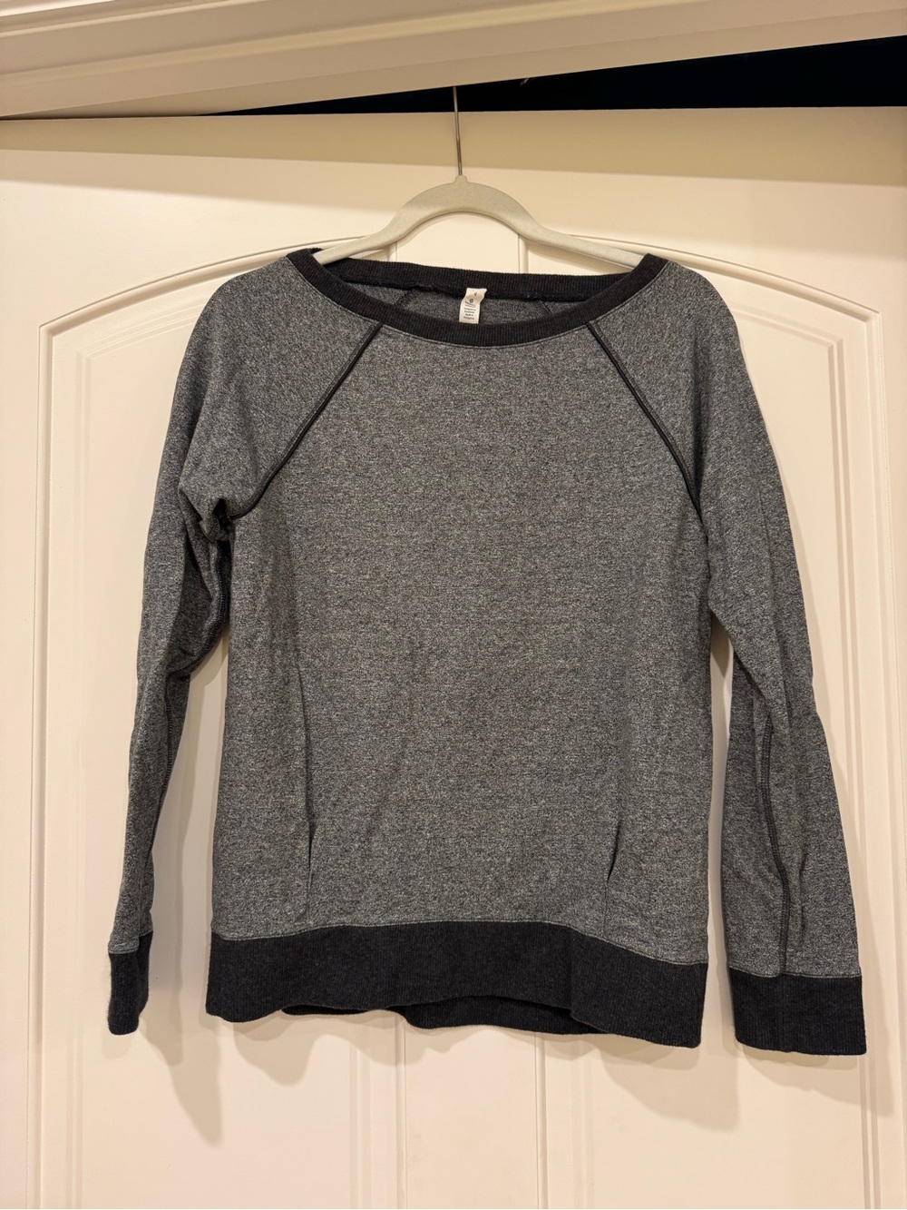 lululemon athletica Heathered Gray Lightweight Sweatshirt